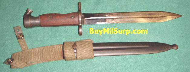 Hakim Rifle Bayonet with Scabbard and Frog