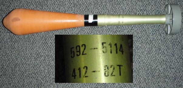 Swiss Anti Tank 58 Rifle Grenade - Click Image to Close