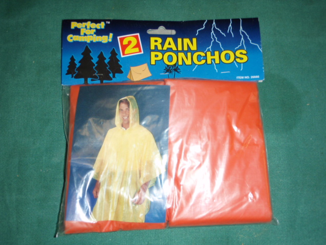 Rain Poncho 2-Pack