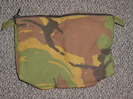 Camo Zipper Pouch, British