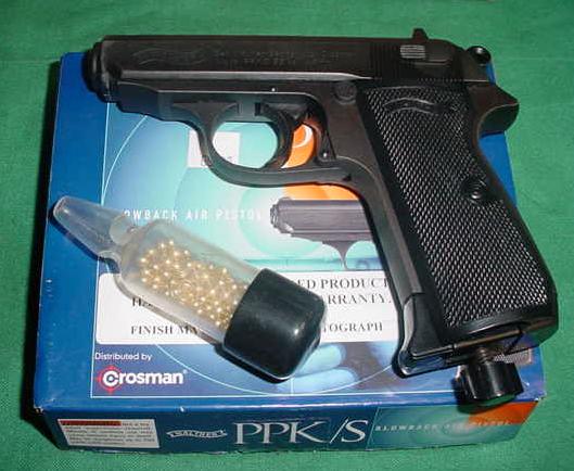 Walther PPK/S BB CO2 Pistol - Click Image to Close