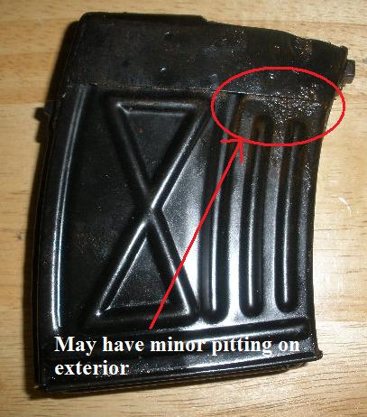 Magazine 10rd for Romanian PSL 54C - Minor Pitting Magazine 10rd for Romanian PSL 54C - Minor Pitting