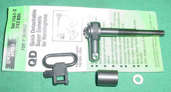 Remigton Swivel Set - Missing Screw in Stud - Click Image to Close