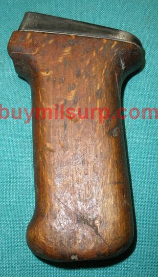 Pistol Grip, Wood USED Romanian - Click Image to Close