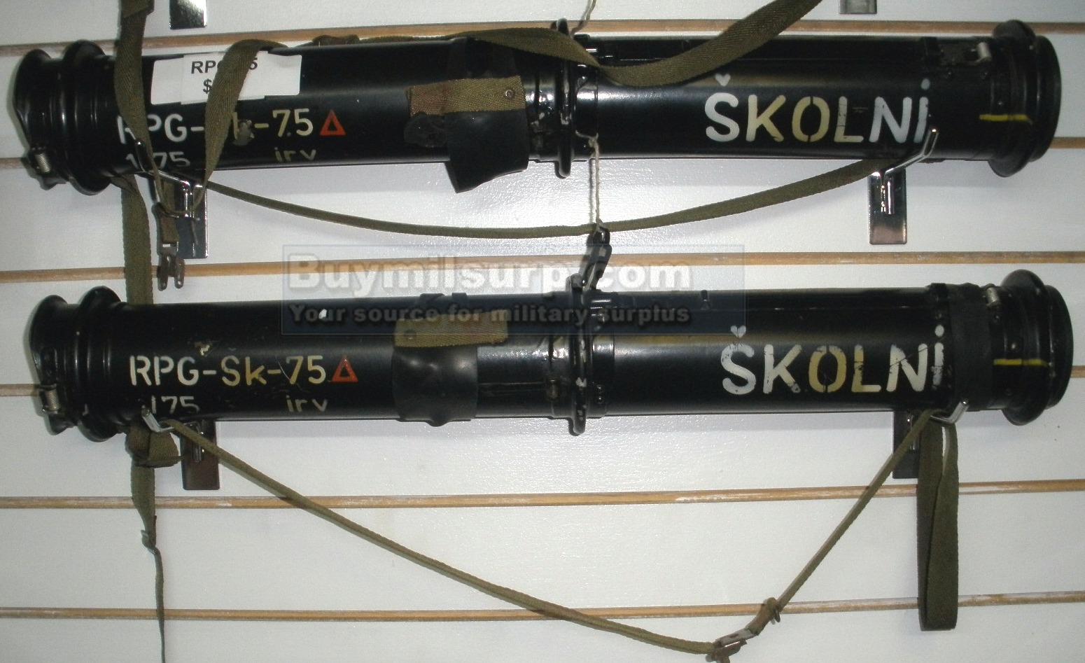Czech RPG-75 Launch Tube INERT QTY 1 Czech RPG-75 Launch Tube INERT QTY 1
