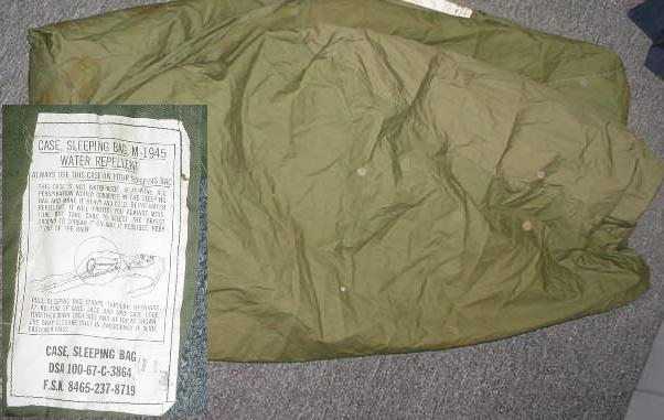 US M1945 Sleeping Bag Case - Click Image to Close