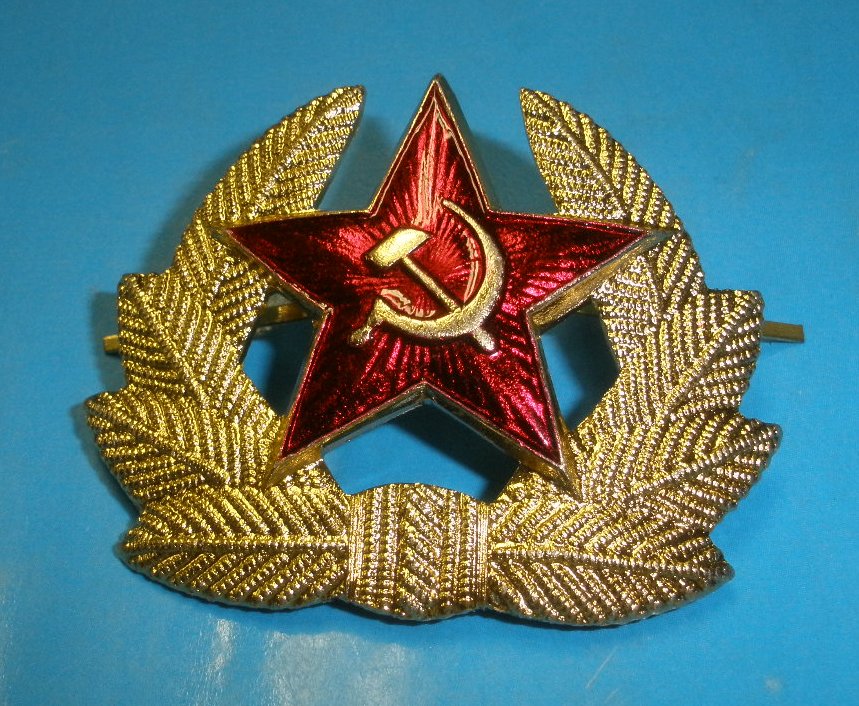 Hat Badge Russian - Click Image to Close