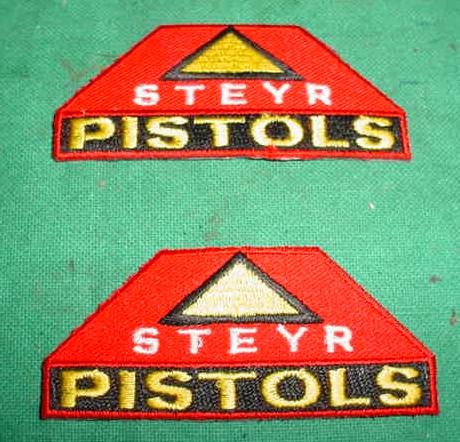 Patch, QTY 2 Steyr PISTOLS