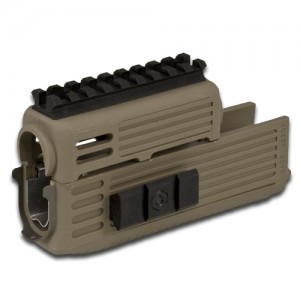INTRAFUSE™ AK Quad Rail Handguard - TAPCO - Dark Earth INTRAFUSE™ AK Quad Rail Handguard - TAPCO - Dark Earth