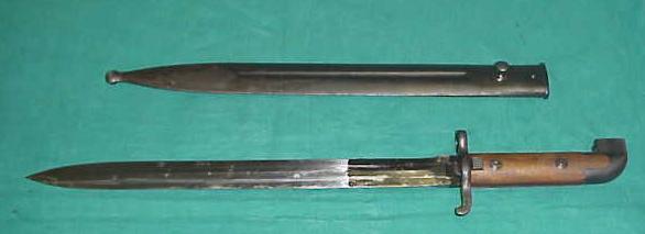 Swede 94 Bayonet with Scabbard - Click Image to Close