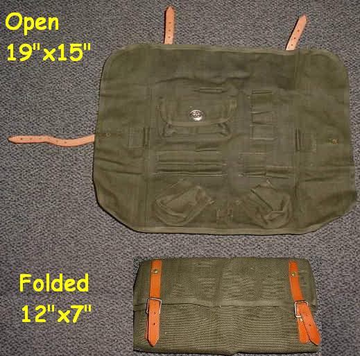 Swiss Tool Roll, Heavy Canvas, EXCELLENT