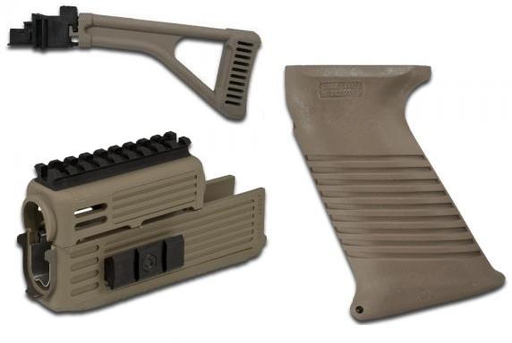 Intrafuse QUAD Rail AK Folding Stock Rifle System (DARK EARTH) Intrafuse QUAD Rail AK Folding Stock Rifle System (DARK EARTH)