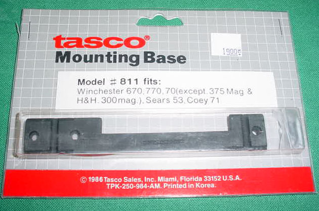 Winchester 670, 770, Sears 53, Cooey 71 Mounting Base by TASCO