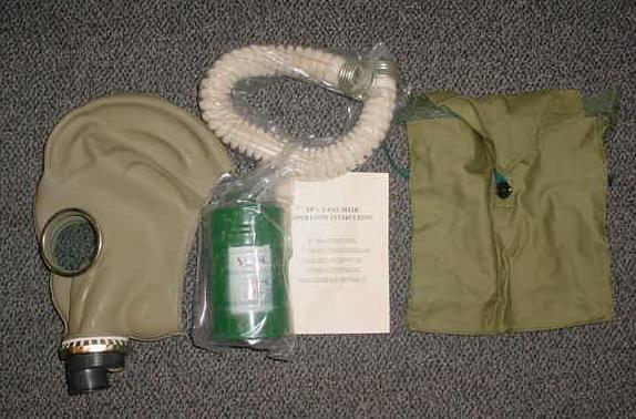 Chinese Gas MAsk with Filter TF-1 Large