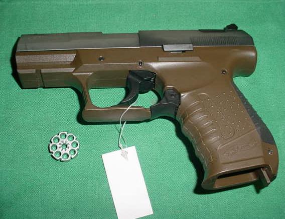 Walther CP99 CO2 Pellet Gun, MISSING MAGAZINE - Click Image to Close