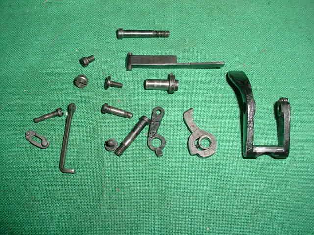 Webley & Scott Mark IV .38 Revolver SMALL PARTS LOT