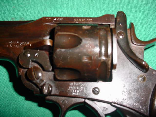 British Webley Mark VI .455 Revolver