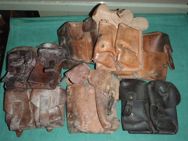 Pouch Assortment, Yugo Mixed SKS and Mauser - Click Image to Close