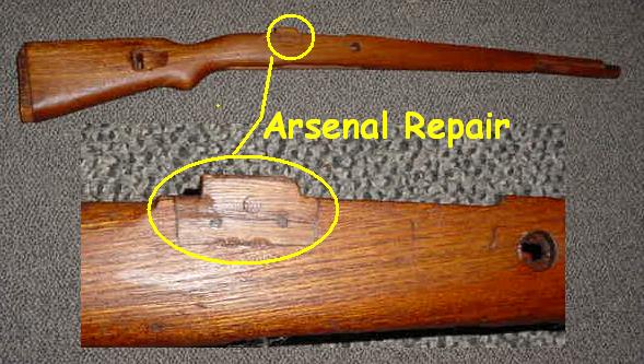 Stock, Yugo M48 Mauser, No Metal , Small Repair - Click Image to Close