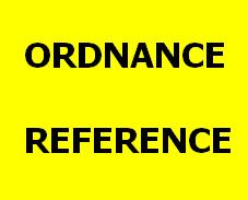 ORDNANCE REFERENCE