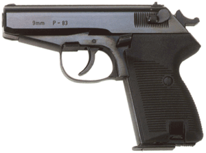 Polish P-83 Wanad 9x18 Pistol